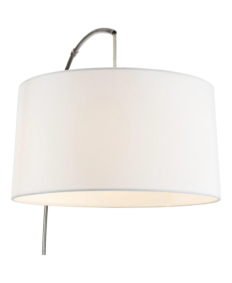 360 Lighting Cora Modern Industrial 72" Tall Arc Floor Lamp with Smart Socket