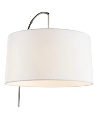 360 Lighting Cora Modern Industrial 72" Tall Arc Floor Lamp with Smart Socket