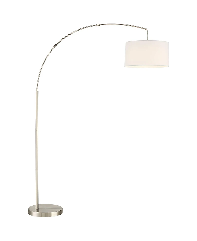 360 Lighting Cora Modern Industrial 72" Tall Arc Floor Lamp with Smart Socket