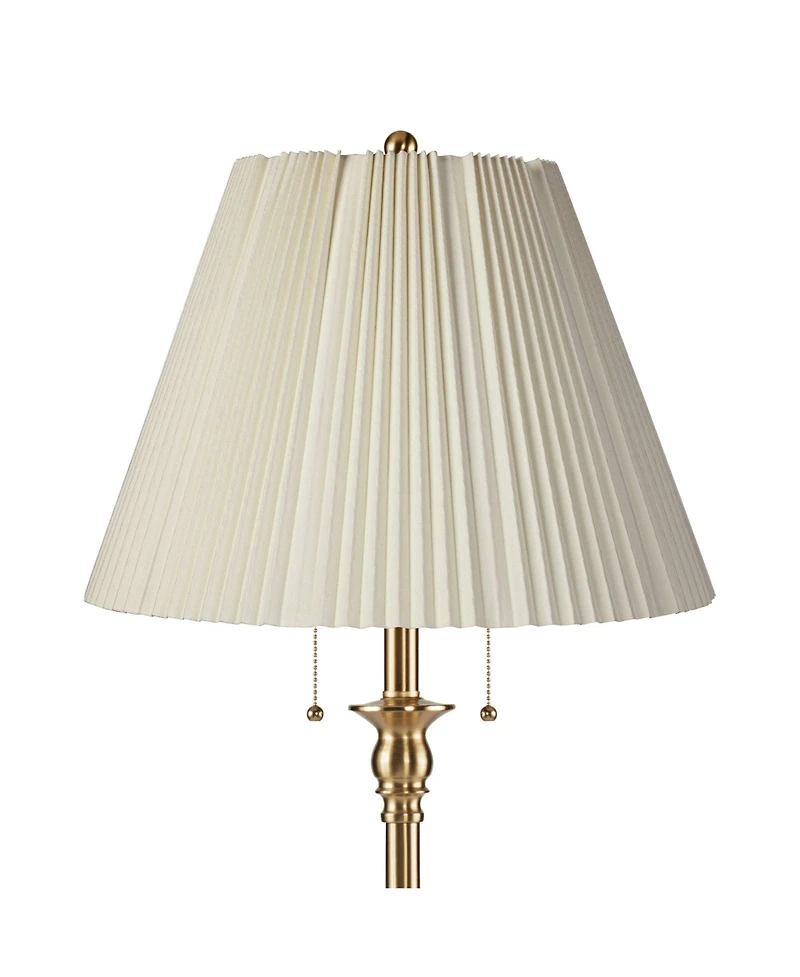 360 Lighting Dyna Traditional 58" Tall Standing Floor Lamp Pole Pull Chain