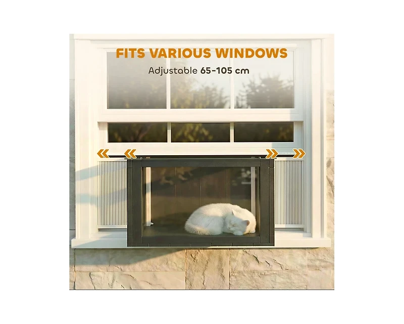 Zeus & Ruta Large Outdoor Cat Enclosure for Backyard Patio Playpen