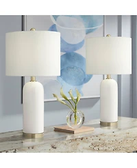 360 Lighting Draper 26" High Modern Coastal Table Lamps Set of 2