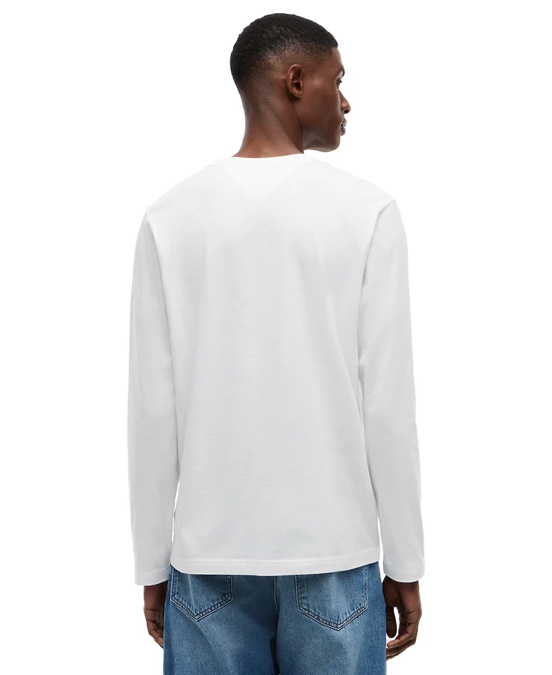 Tommy Hilfiger Men's Script Stack Logo Regular-Fit T-Shirt