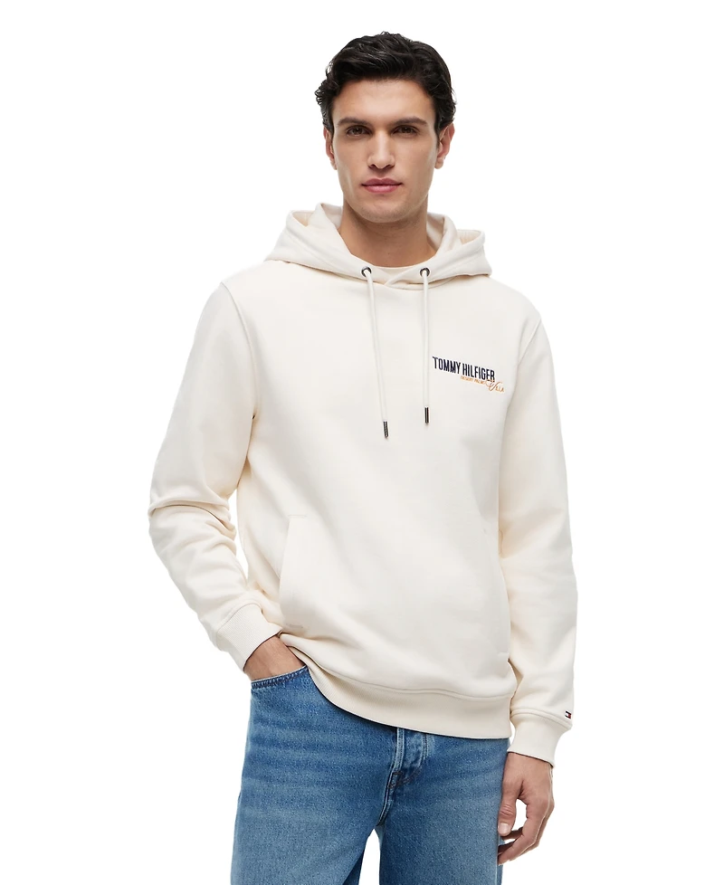 Tommy Hilfiger Men's Summer Back Graphic Regular-Fit Hoodie