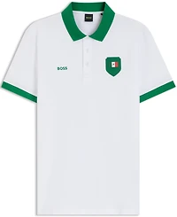 Boss by Hugo Men's Paddy Mexico Flag Trim Polo Shirt