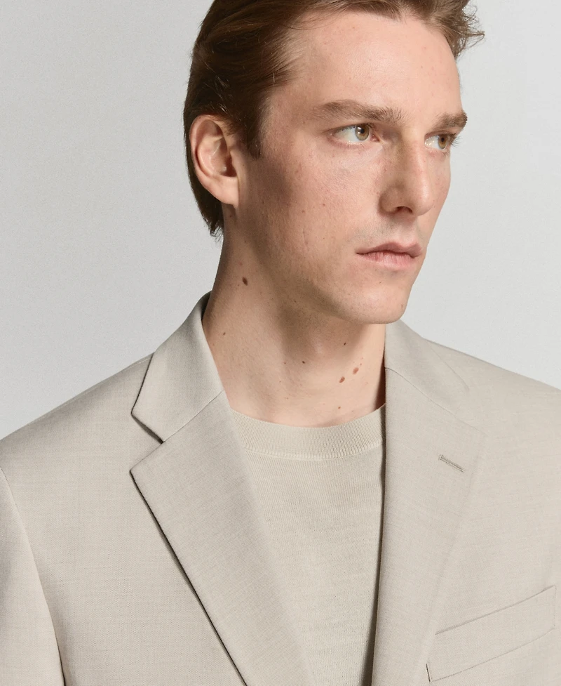 Mango Men's Milan Slim-Fit Suit Blazer