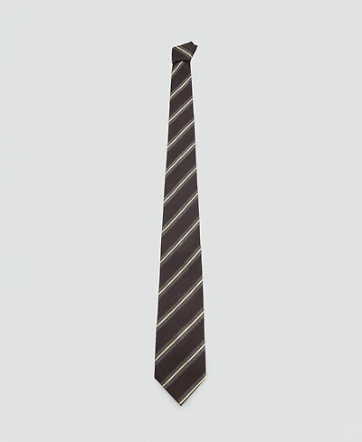 Mango Men's Combined Stripes Tie