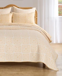 Greenland Home Fashions Granny Squares Reversible 2-Pc. Coverlet Set, Twin/Twin Xl