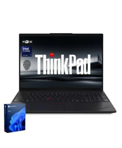 Lenovo Thinkpad 16 Laptop Intel Core Ultra 7 32gb Ram Intel Graphics Windows 11 Pro Black