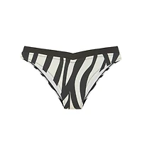 Lascana Women's Animal Print V Shape Bikini Swimsuit Bottom