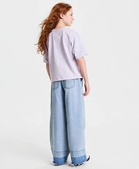 Levi's Girls' 7-16 Braided High Rise Baggy Jeans