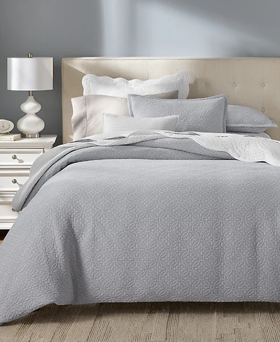 Charter Club Lattice Medallion 3-Pc. Comforter Set, Full/Queen, Exclusively at Macy's
