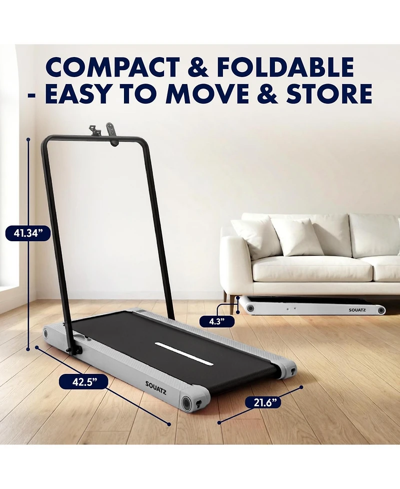 Squatz 2-in-1 Walking Pad with Vibration Plates