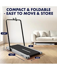 Squatz 2-in-1 Walking Pad with Vibration Plates