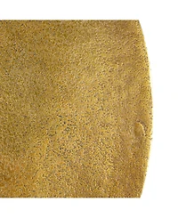 Storied Home 15" Metal Round Nautical Accent Table