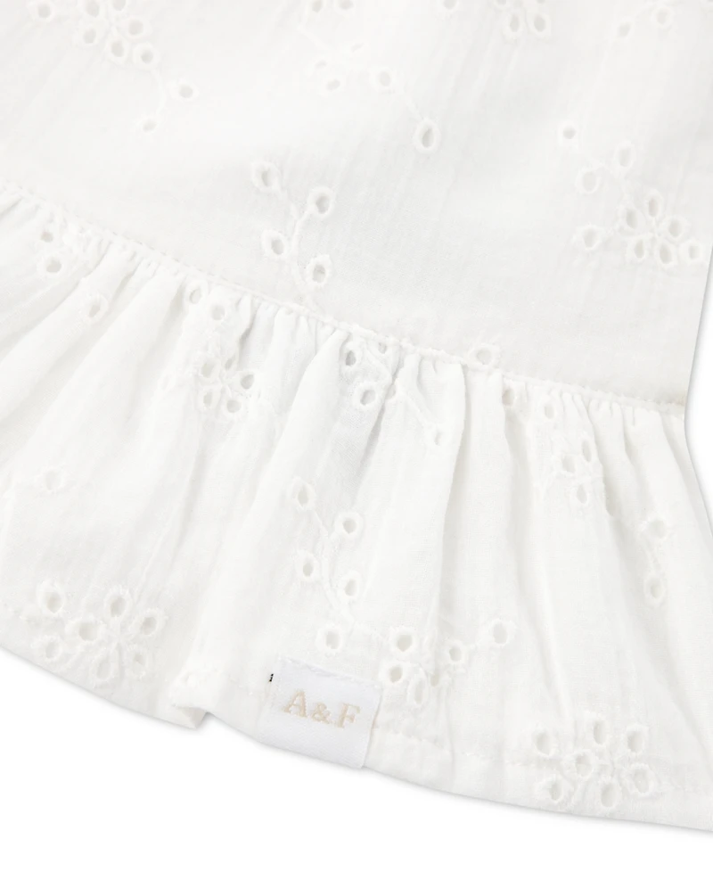 abercrombie kids Toddler Girls' Button Peplum Tank Top