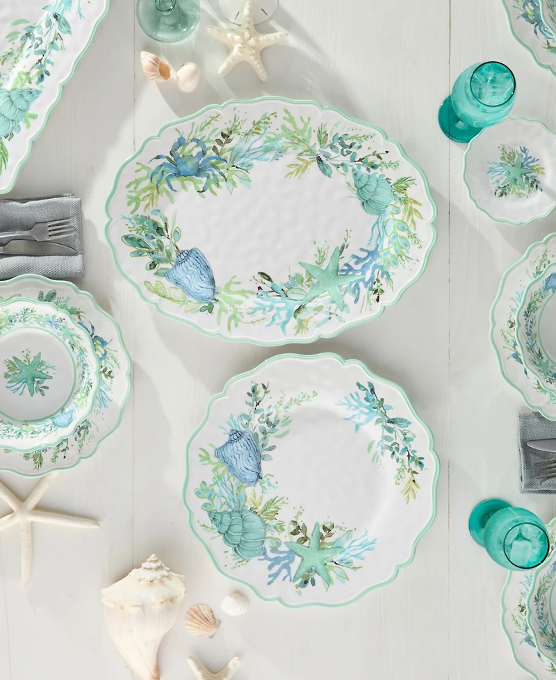 Certified International Sea Glass Platters, 2-Pc. Set