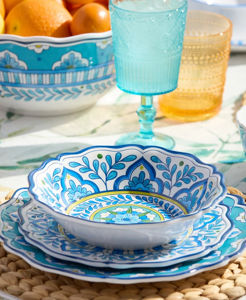 Certified International Melamine Talavera Bowl, Set of 4