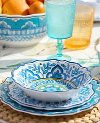 Certified International Melamine Talavera Bowl, Set of 4