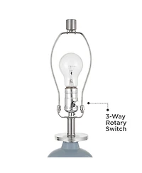 360 Lighting Stratos 26 1/4 H Cloud Ceramic Table Lamp Set of 2 with Dimmer