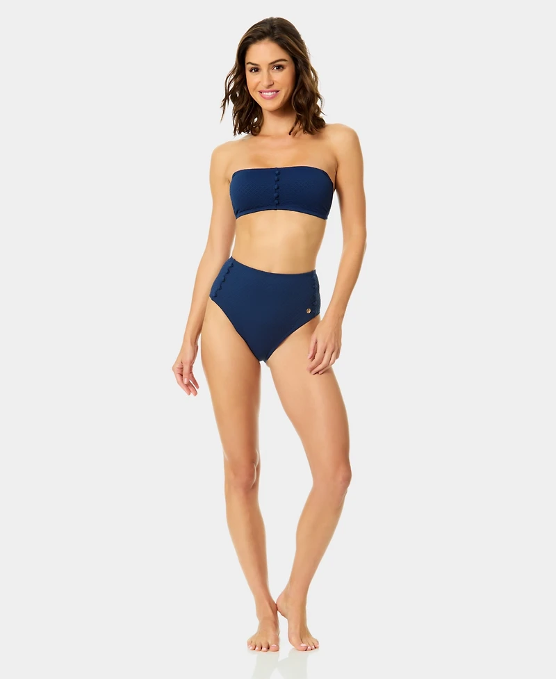 CeCe Women's Bandeau Neck Bikini Top