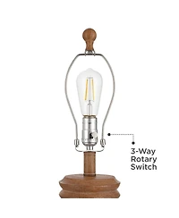 360 Lighting Corfu 24 1/2" High Almond Table Lamp Set of 2