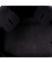 Pre-Owned HERMES Birkin 30 Handbag Black Togo with Gold Hardware