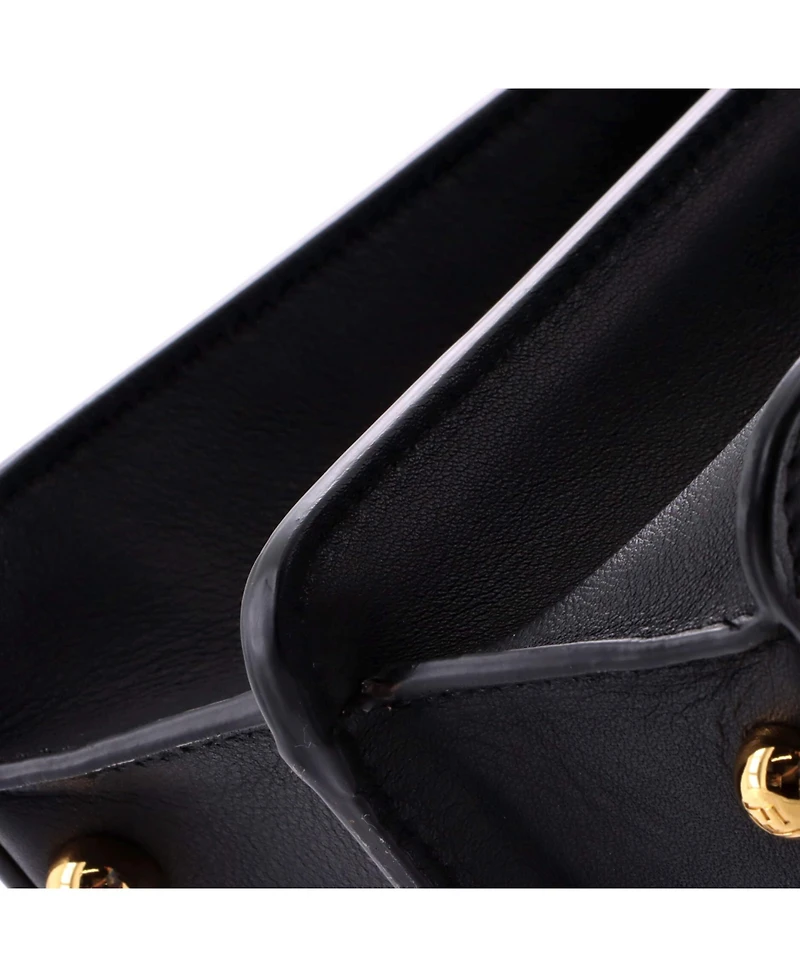 Pre-Owned Fendi Medium Peekaboo ISeeU Bag Leather