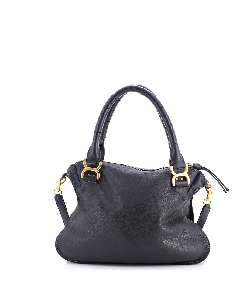 Pre-Owned Chloe Medium Marcie Shoulder Bag Leather