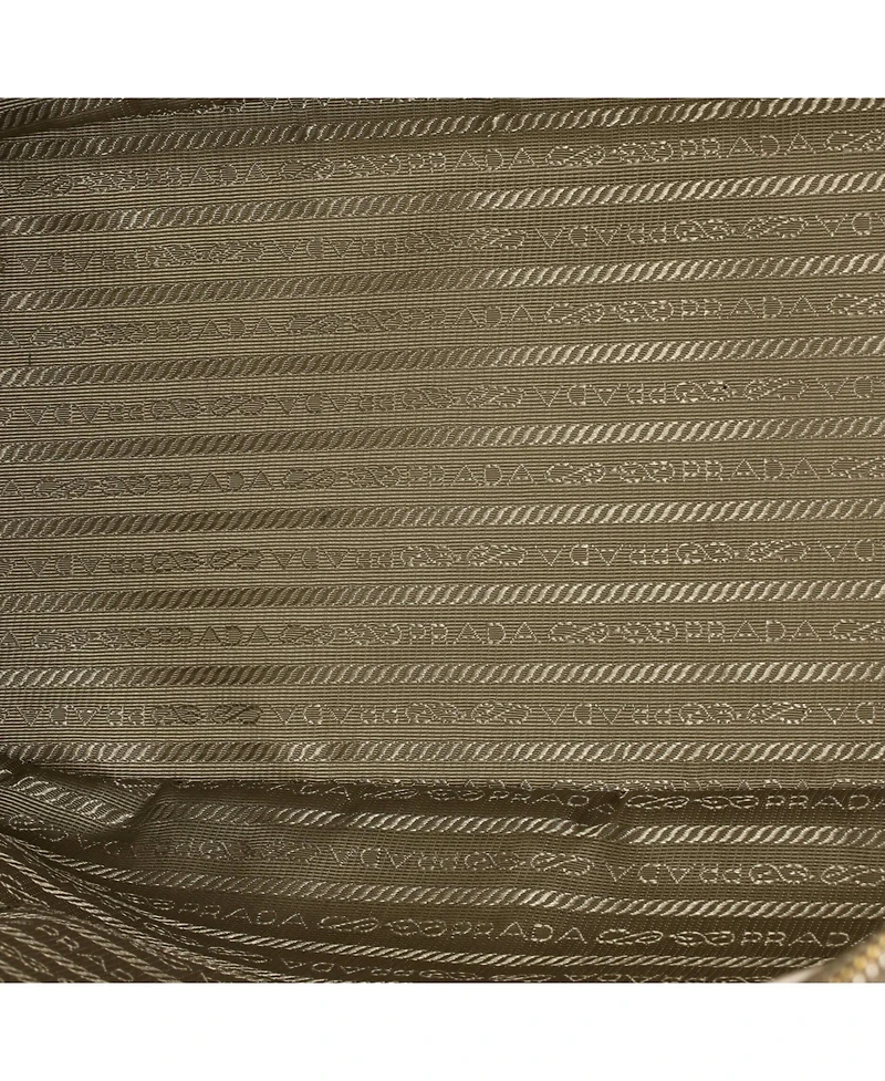 Pre-Owned Prada Large Double Zip Lux Tote Saffiano Leather