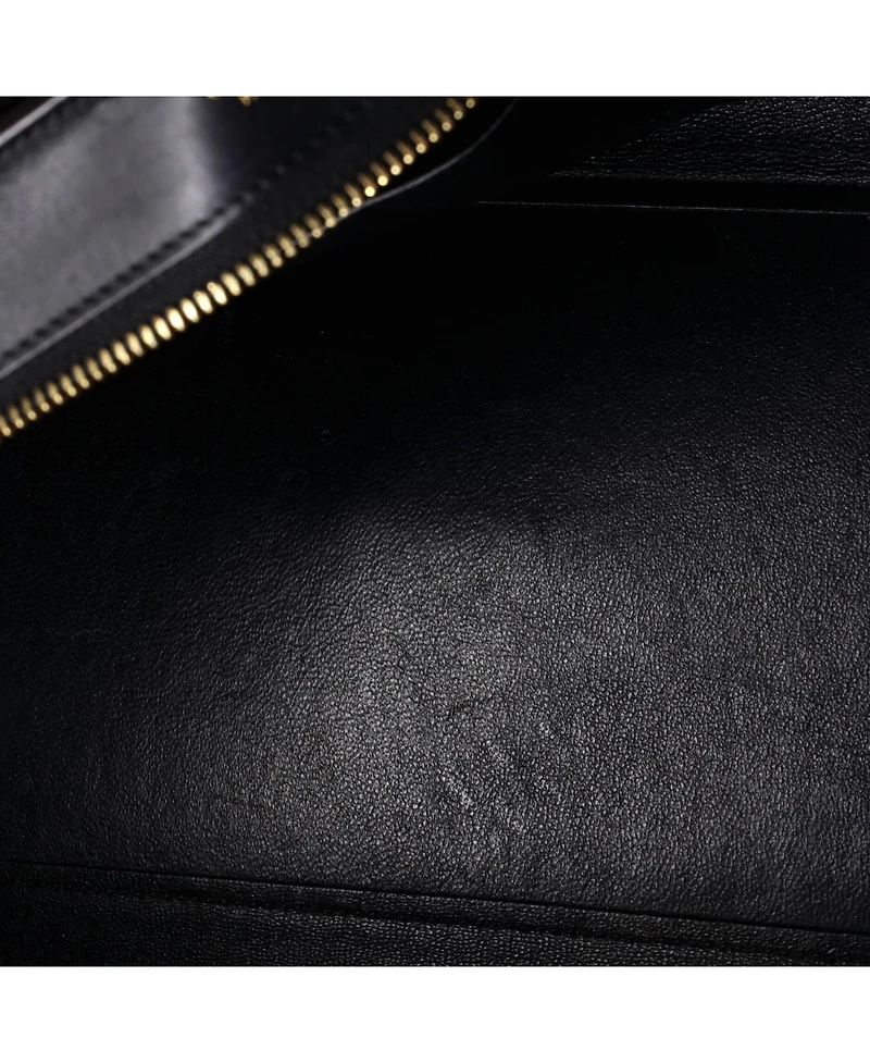 Pre-Owned Celine Medium Trapeze Bag Embossed Nubuck