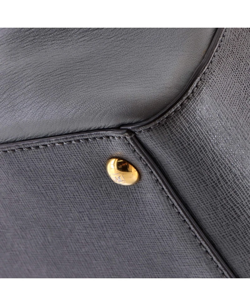 Pre-Owned Fendi Medium 2Jours Bag Leather