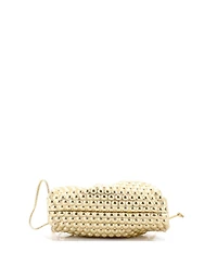 Pre-Owned Bottega Veneta Mini The Pouch Bubble Wrap Textured Leather