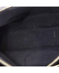 Pre-Owned Fendi Medium Logo By The Way Satchel Canvas and Leather