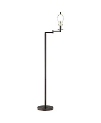 Regency Hill Adjustable Swing Arm Floor Lamp Base, 60.5" Tall