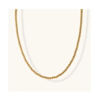 Mantra Inspiration Bead Necklace stainless steel