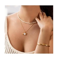 Mantra Little Things Pearl Chain sterling silver