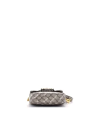 Pre-Owned Gucci Mini x Balenciaga The Hacker Project Horsebit 1955 Shoulder Bag Gg Coated Canvas