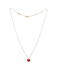 Pre-Owned Van Cleef & Arpels Sweet Alhambra Heart Pendant Necklace