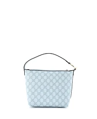 Pre-Owned Gucci Super Mini Ophidia Zip Shoulder Bag Gg Coated Canvas