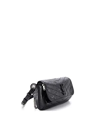 Pre-Owned Saint Laurent Niki Body Bag Matelasse Chevron Leather