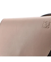 Pre-Owned Loewe Mini Gate Dual Shoulder Bag Leather