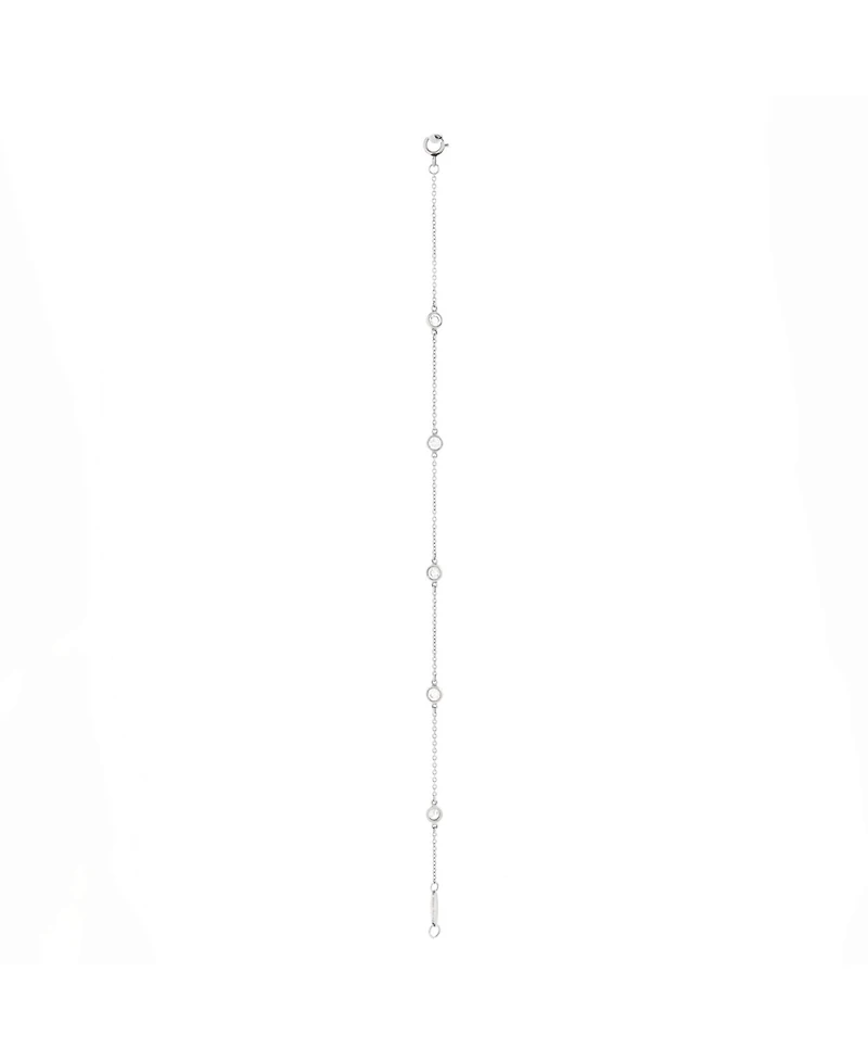 Pre-Owned Tiffany and Co Pre-Owned Tiffany and Co. Elsa Peretti Diamonds By The Yard 5 Stone Bracelet