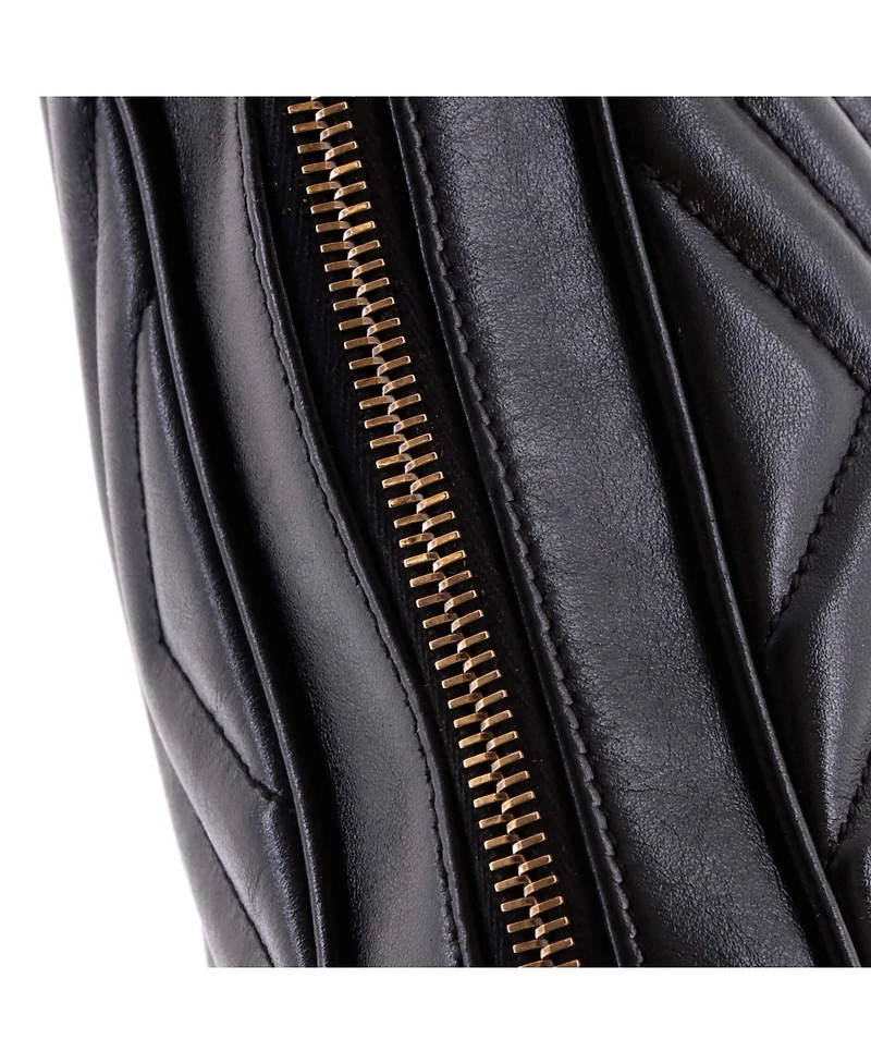 Pre-Owned Saint Laurent Small Lou Camera Bag Matelasse Chevron Leather