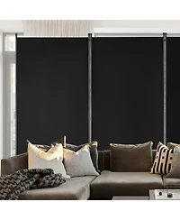 Gouun 3-Panel Freestanding Fabric Folding Privacy Screen
