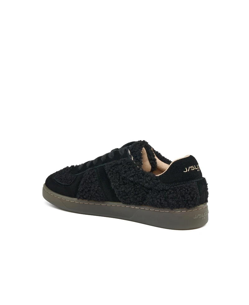 Jslides Women's Heidi Shearling Sneaker