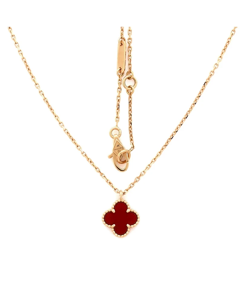 Pre-Owned Van Cleef & Arpels Sweet Alhambra Pendant Necklace