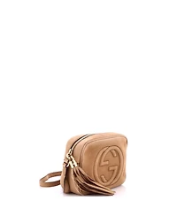Pre-Owned Gucci Small Soho Disco Crossbody Bag Nubuck