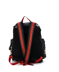 Pre-Owned Gucci Techpack Backpack Embroidered Techno Canvas