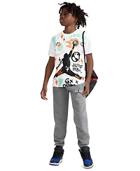 Jordan Boys' 8-20 Air World Tour Short-Sleeve T-Shirt